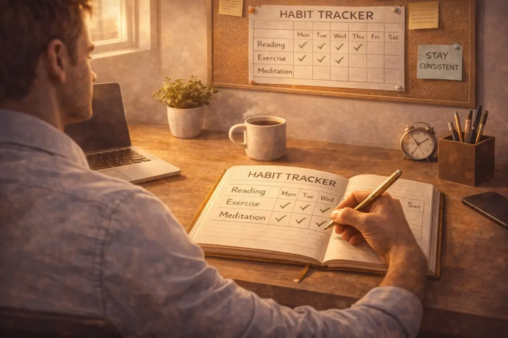 Habit Tracker – हर दिन 1% बेहतर बनने की टेक्निक 