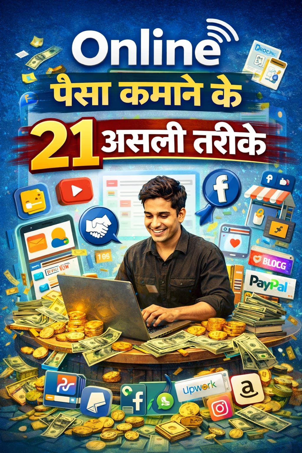 Online पैसा कमाने के 21 असली तरीके