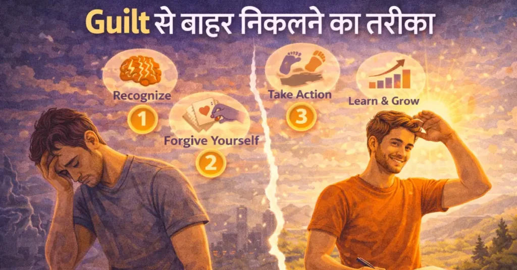 Guilt से बाहर निकलने का तरीका