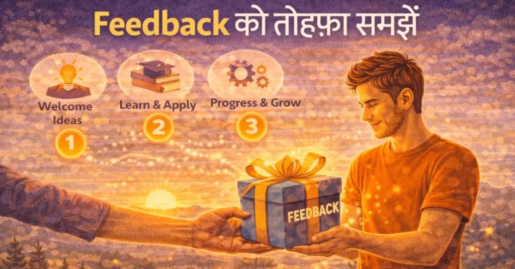 Feedback को तोहफ़ा समझें
