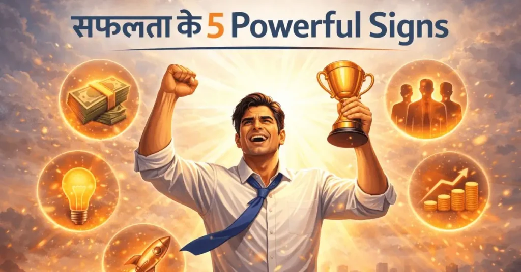 सफलता के 5 Powerful Signs