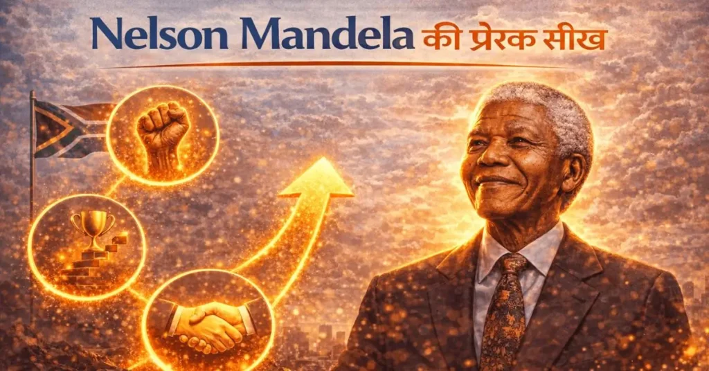Past को ताकत में कैसे बदलें - Nelson Mandela की प्रेरक सीख