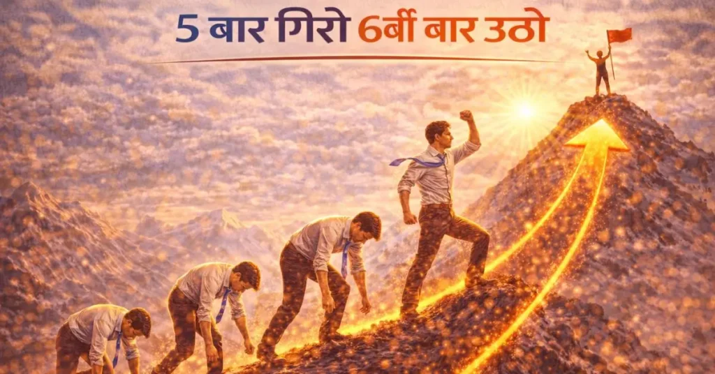 बार-बार गिरकर उठना कैसे सीखें – 5 Powerful Secrets